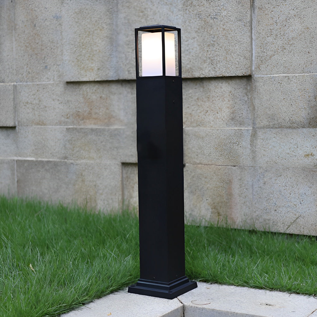 Black Outdoor Pathway Light Ha092680
