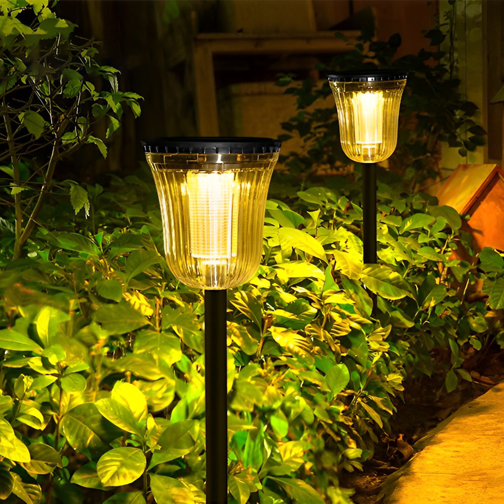 2Pcs Led Motion Sensor Solar Lawn Lights Li002296