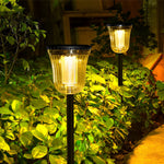 2Pcs Led Motion Sensor Solar Lawn Lights Li002296