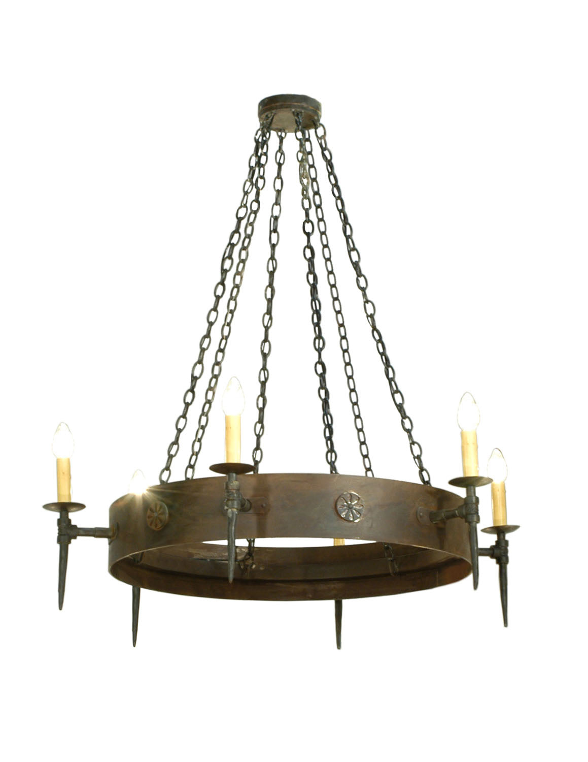 Six Light Chandelier