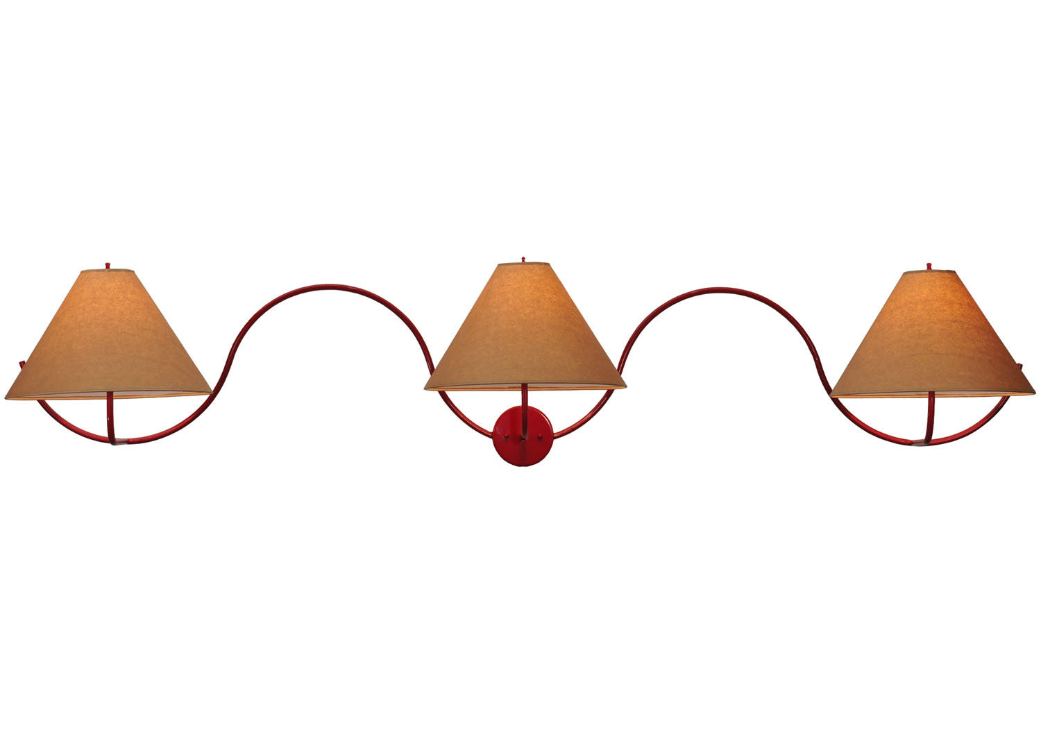 Three Light Wall Sconce