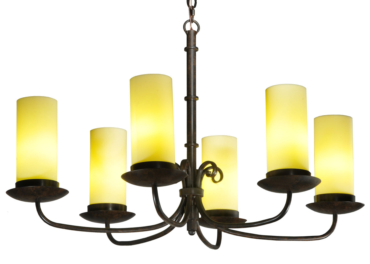 Six Light Chandelier