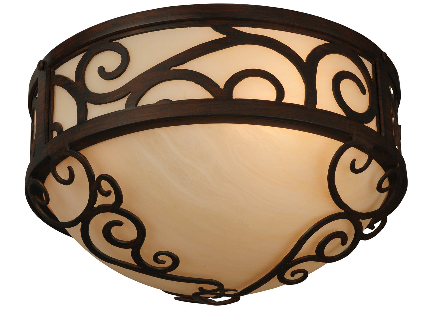 Three Light Flushmount