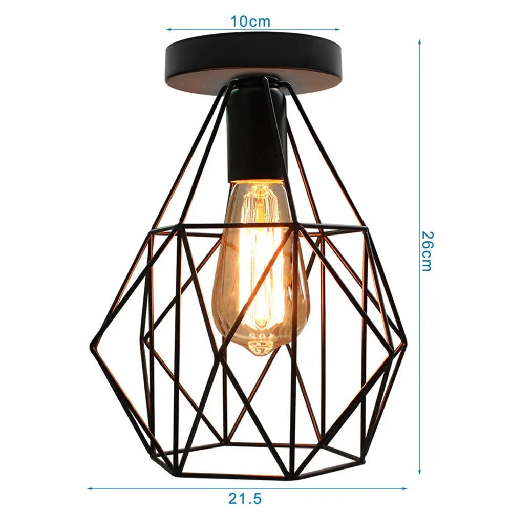 retro-industrial-metal-frame-ceiling-light-for-porch-hallway-kitchen-bathroom-69ui9501
