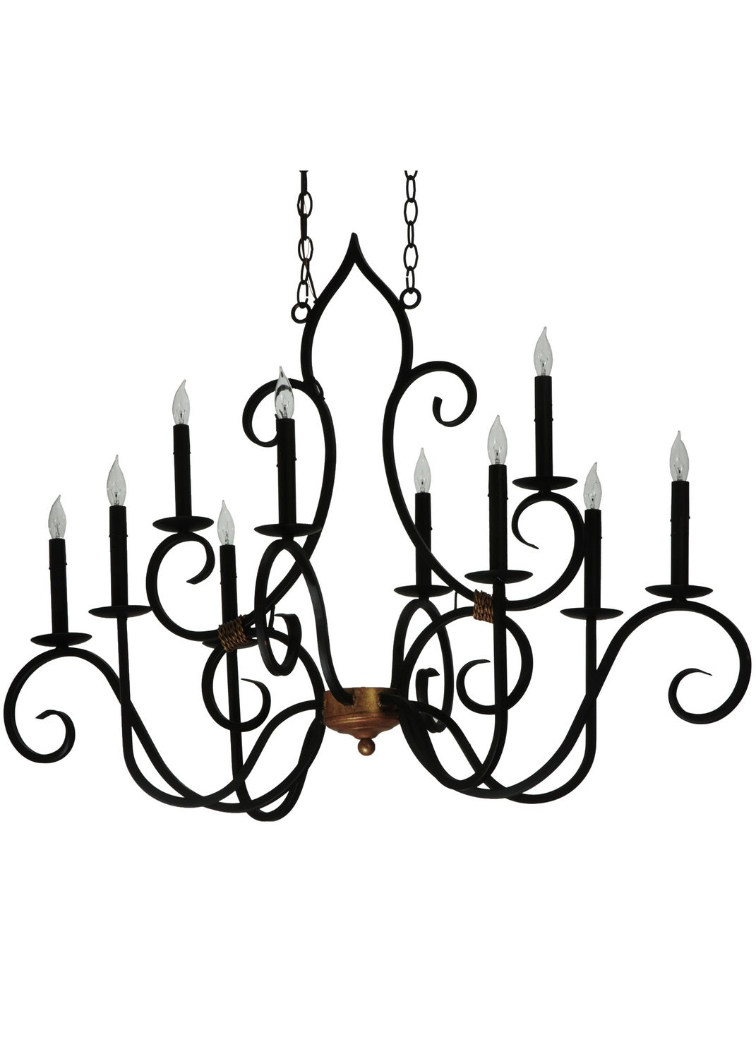 Ten Light Chandelier