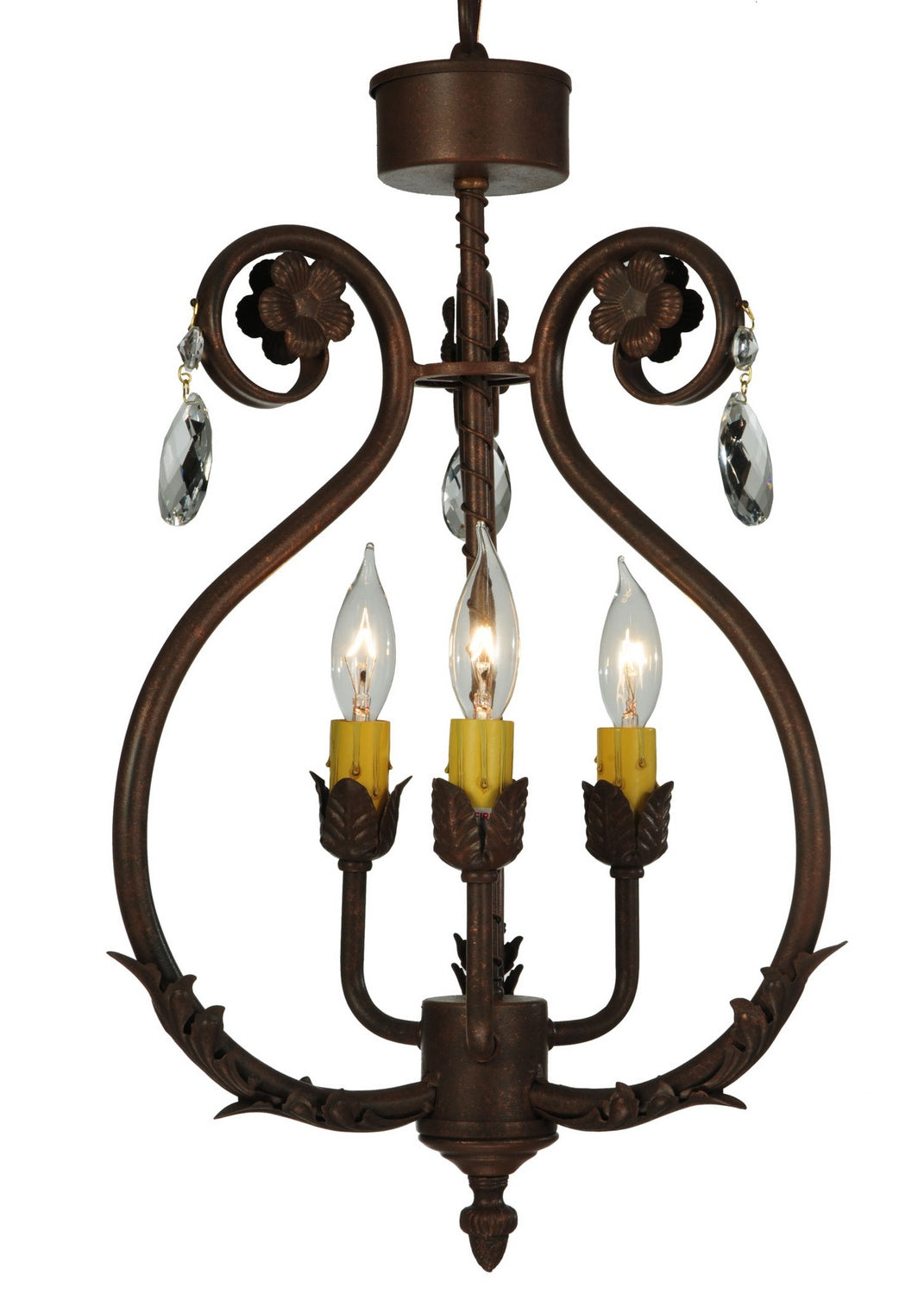 Three Light Chandelier