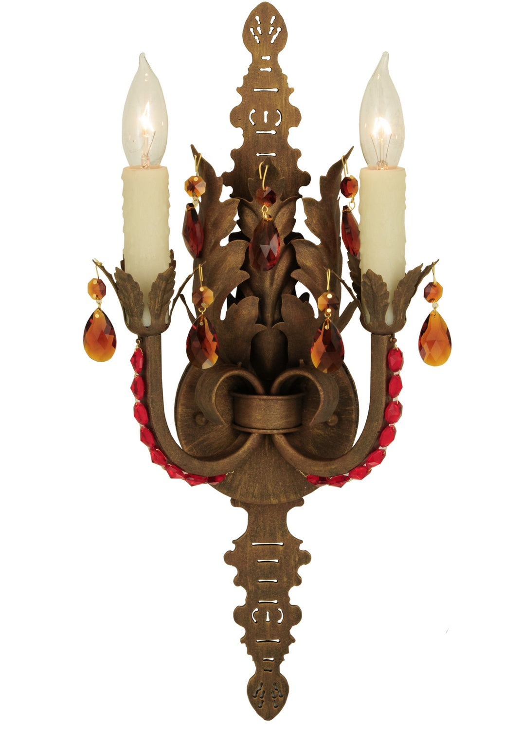 Two Light Wall Sconce