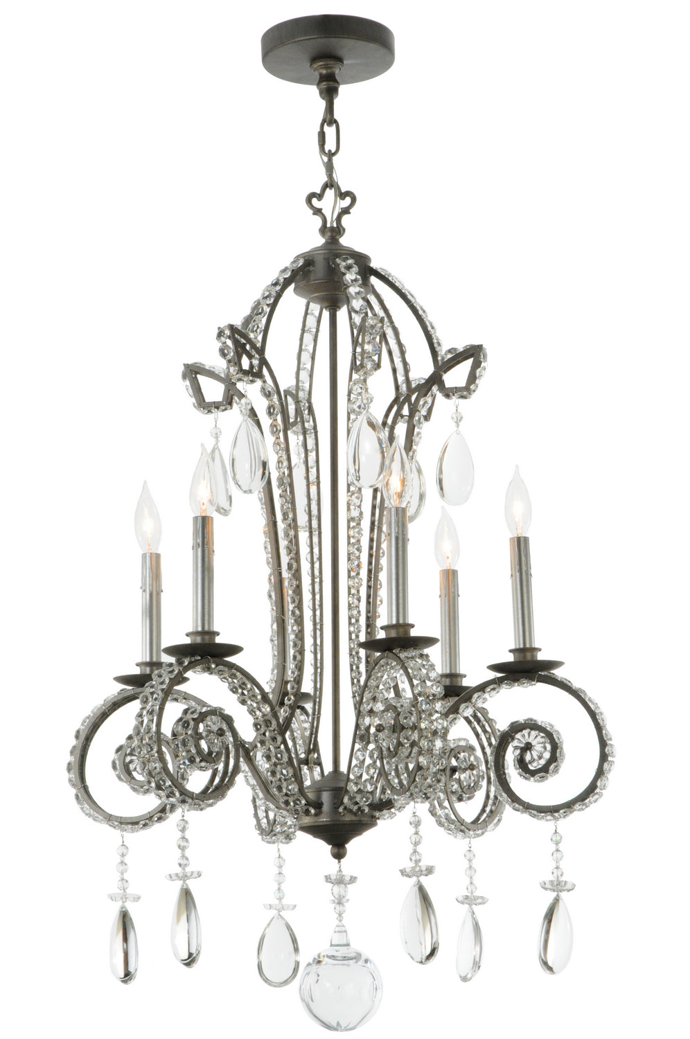 Six Light Chandelier