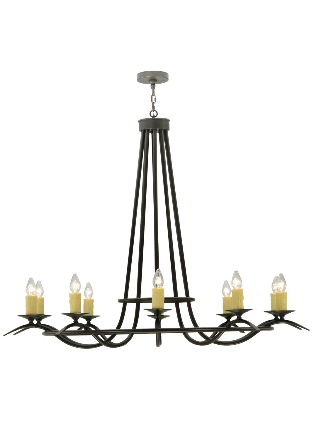 Ten Light Chandelier