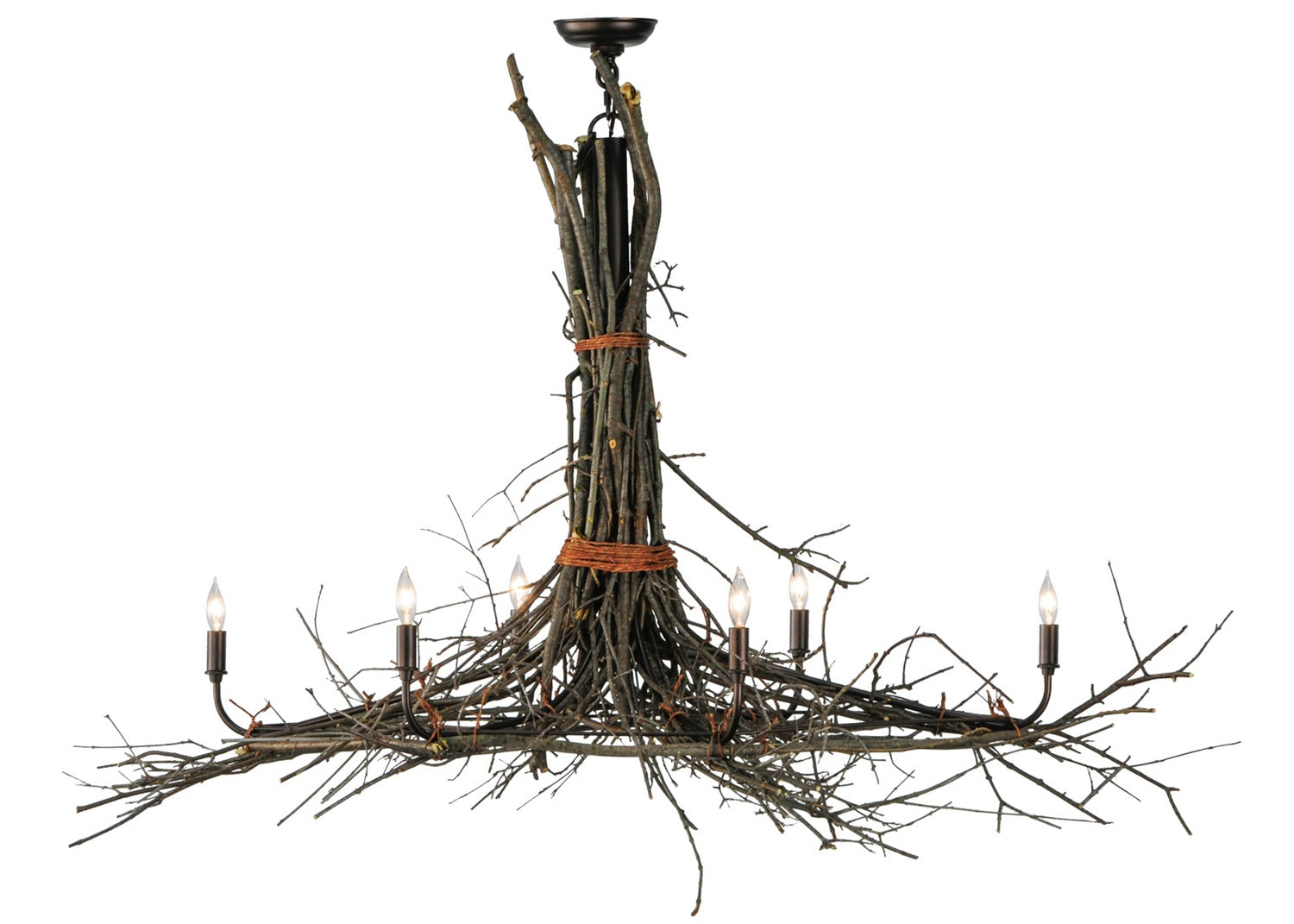 Six Light Chandelier