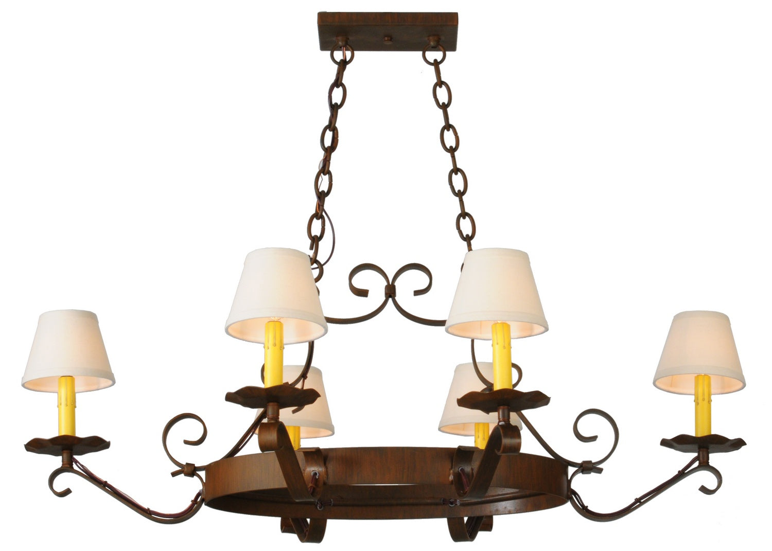 Six Light Chandelier