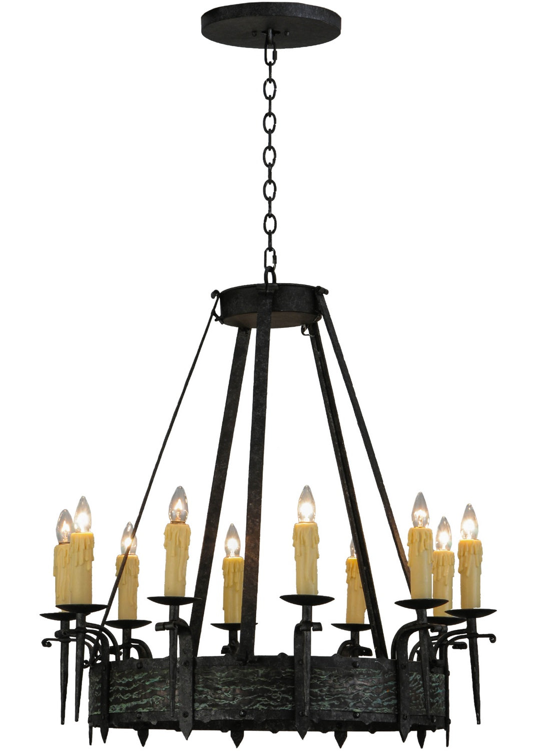 Ten Light Chandelier