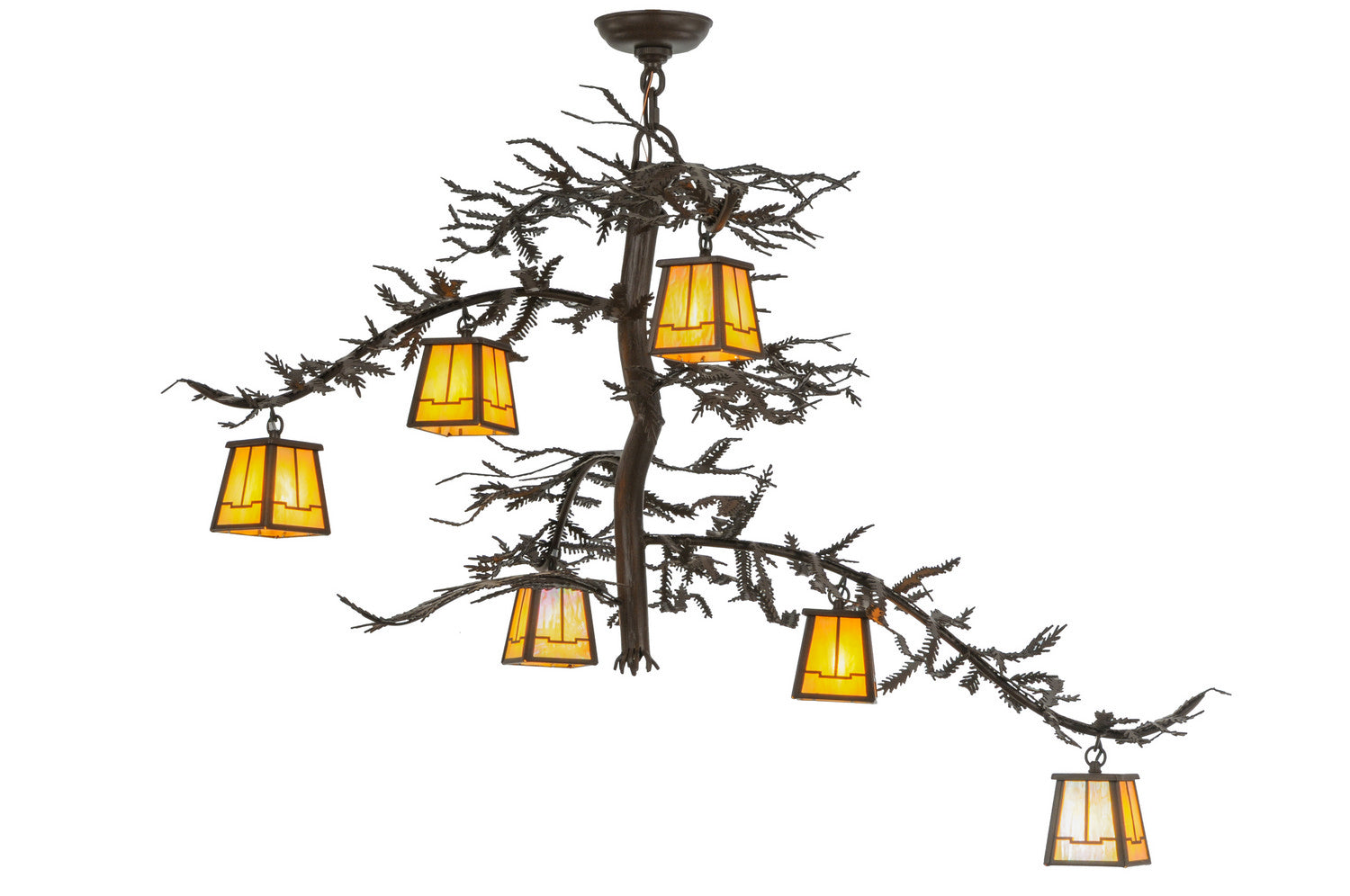 Six Light Chandelier