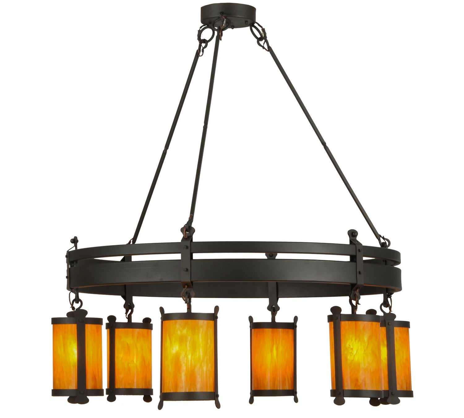 Six Light Chandelier