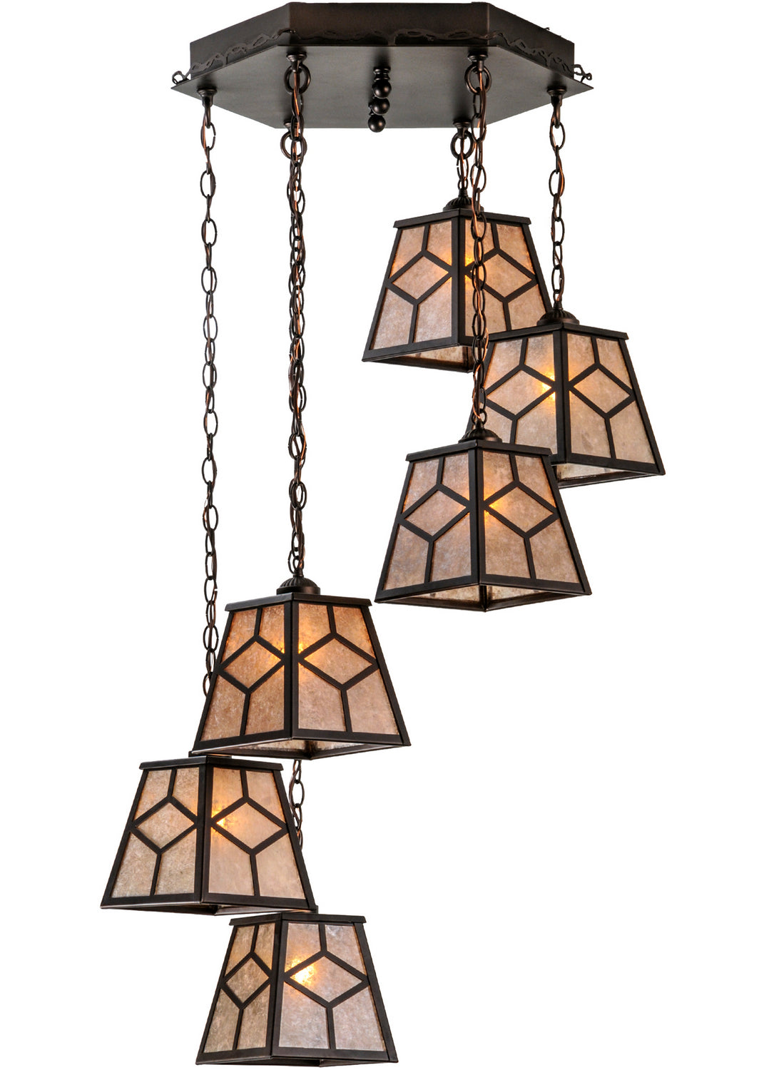 Six Light Pendant