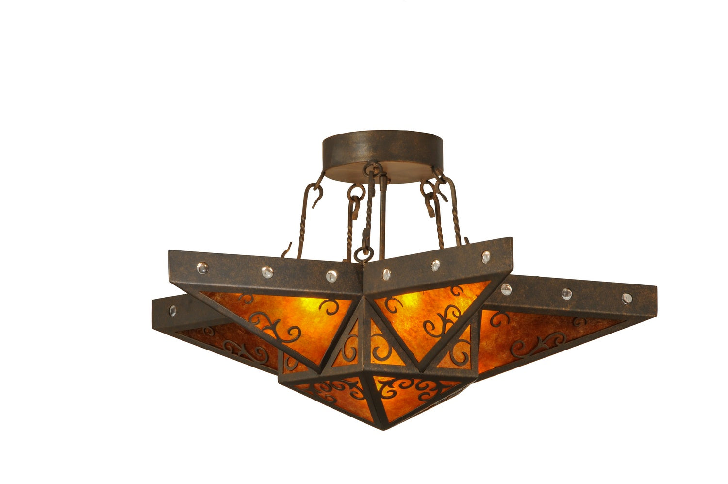 Six Light Flushmount