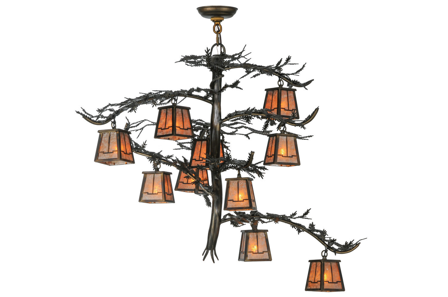 Ten Light Chandelier
