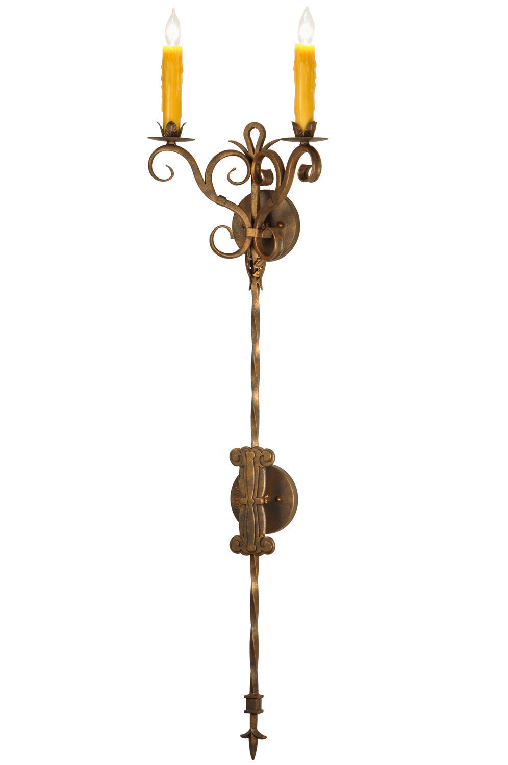 Two Light Wall Sconce