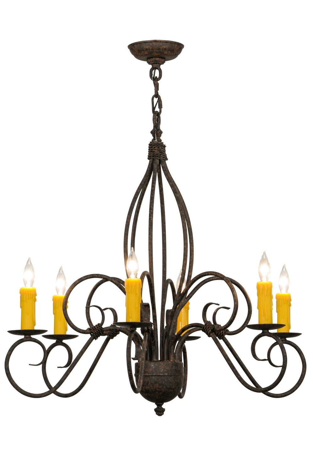 Six Light Chandelier