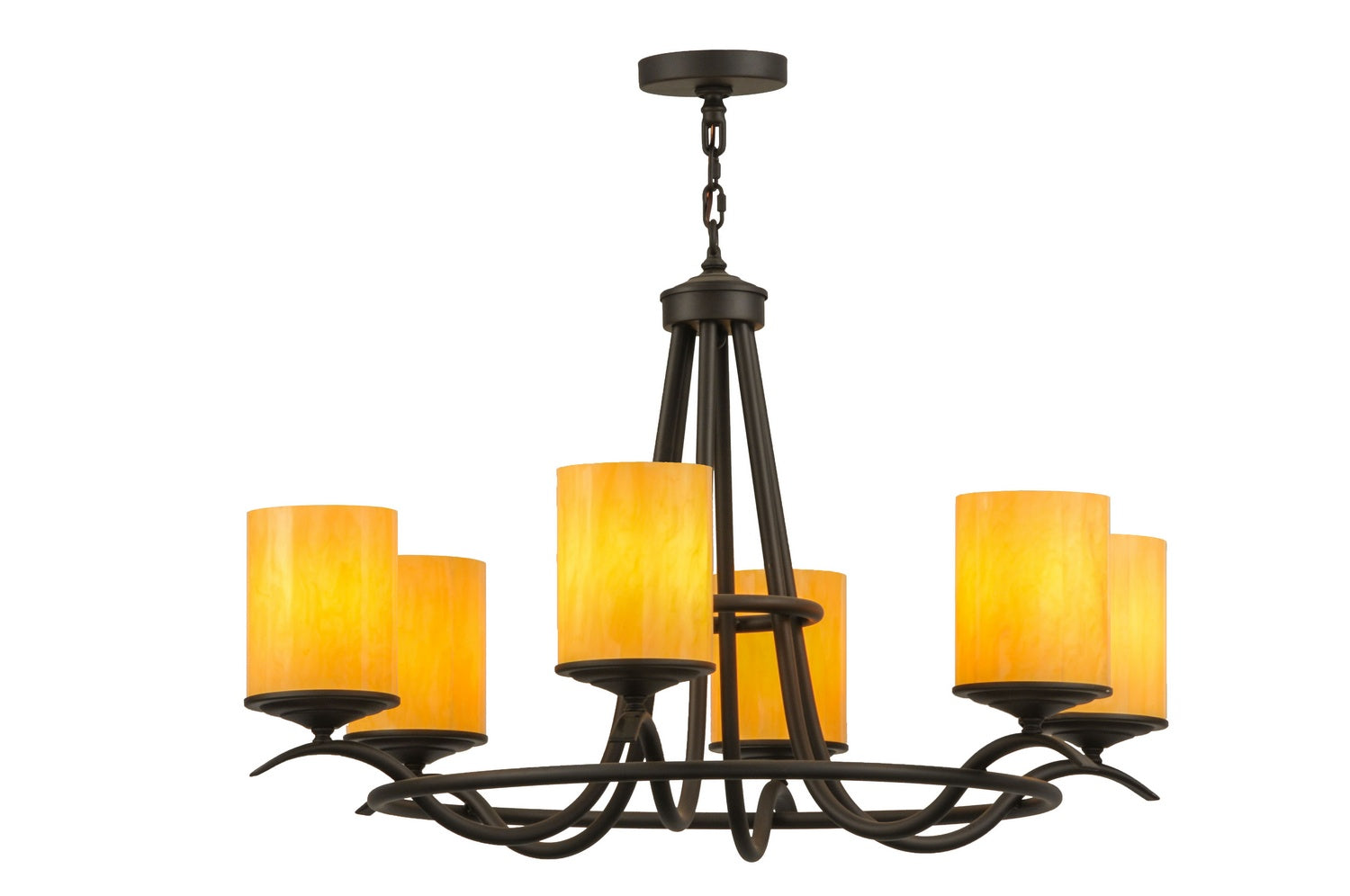 Six Light Chandelier