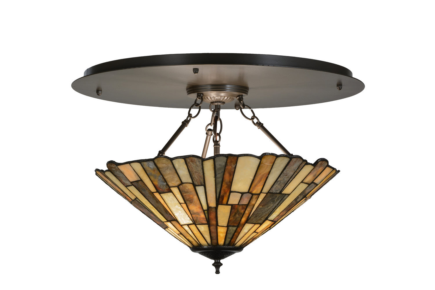 Three Light Flushmount
