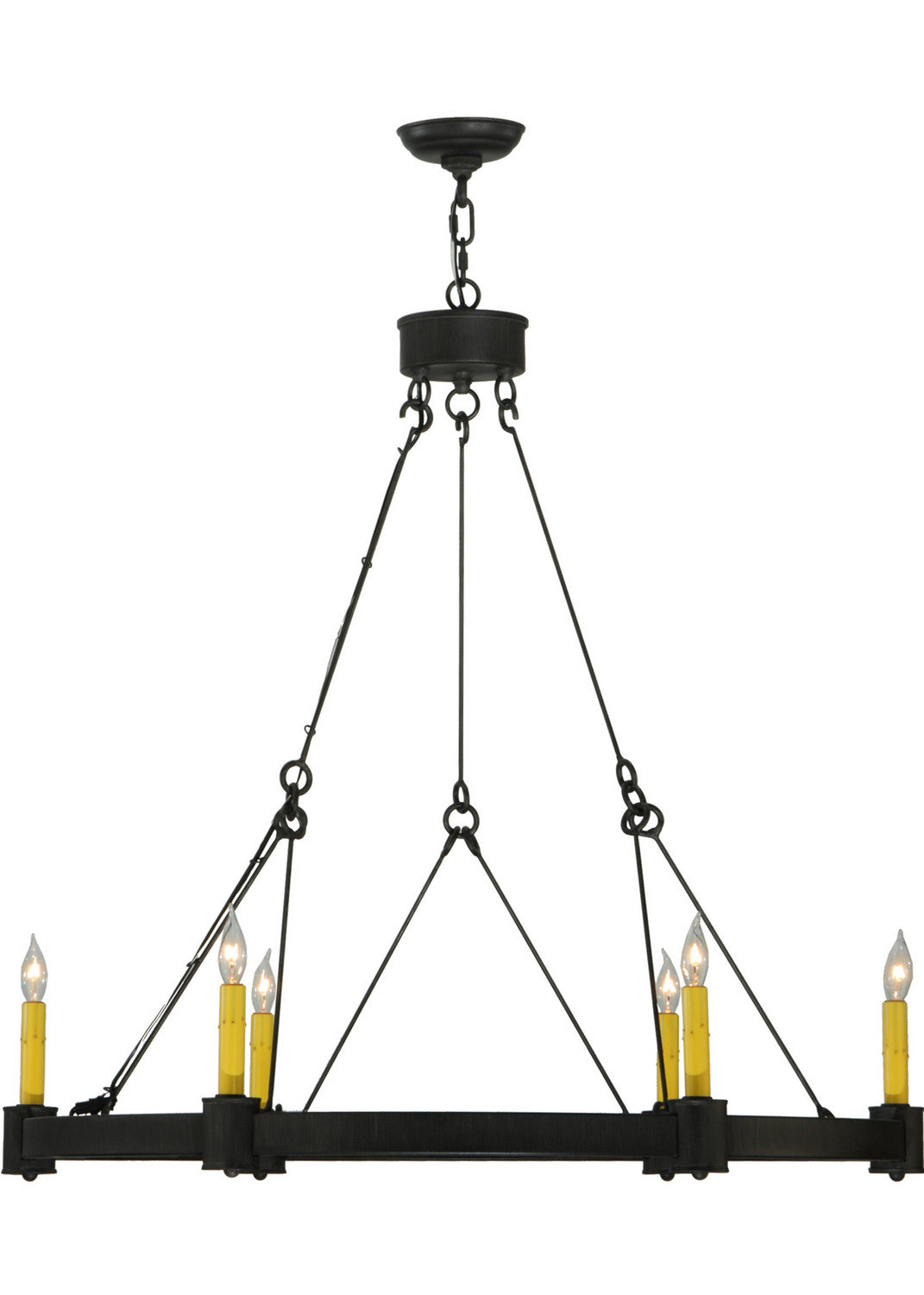 Six Light Chandelier