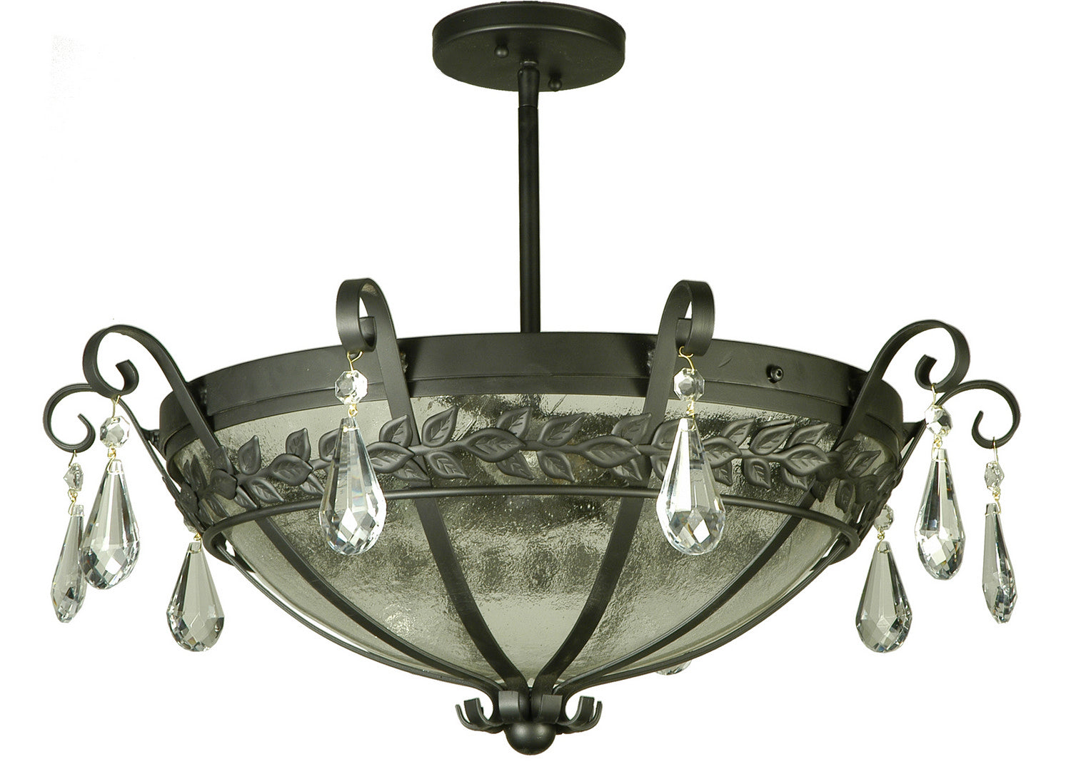 Three Light Semi-Flushmount
