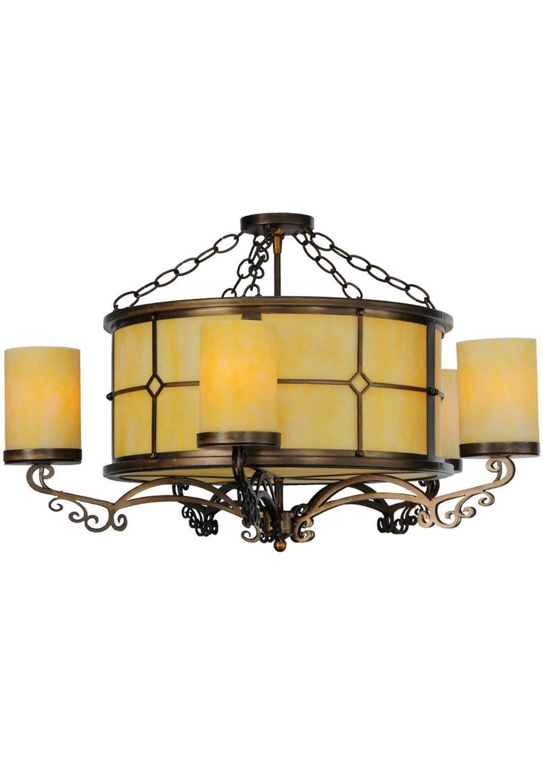 Ten Light Chandelier