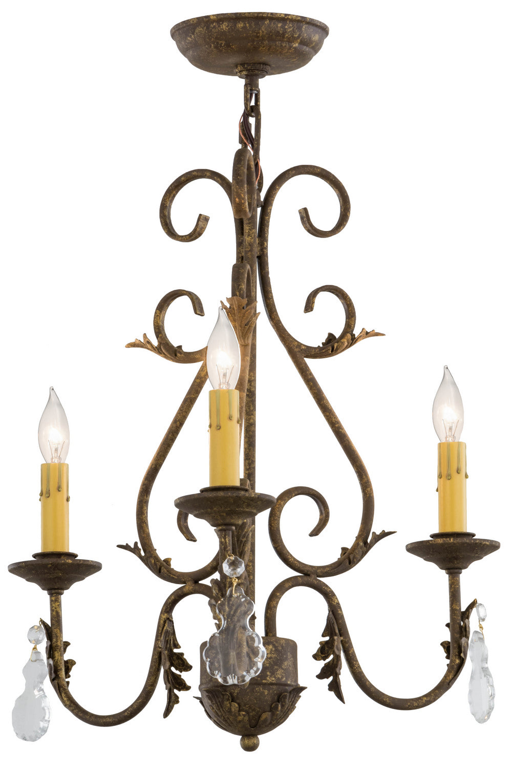 Three Light Chandelier