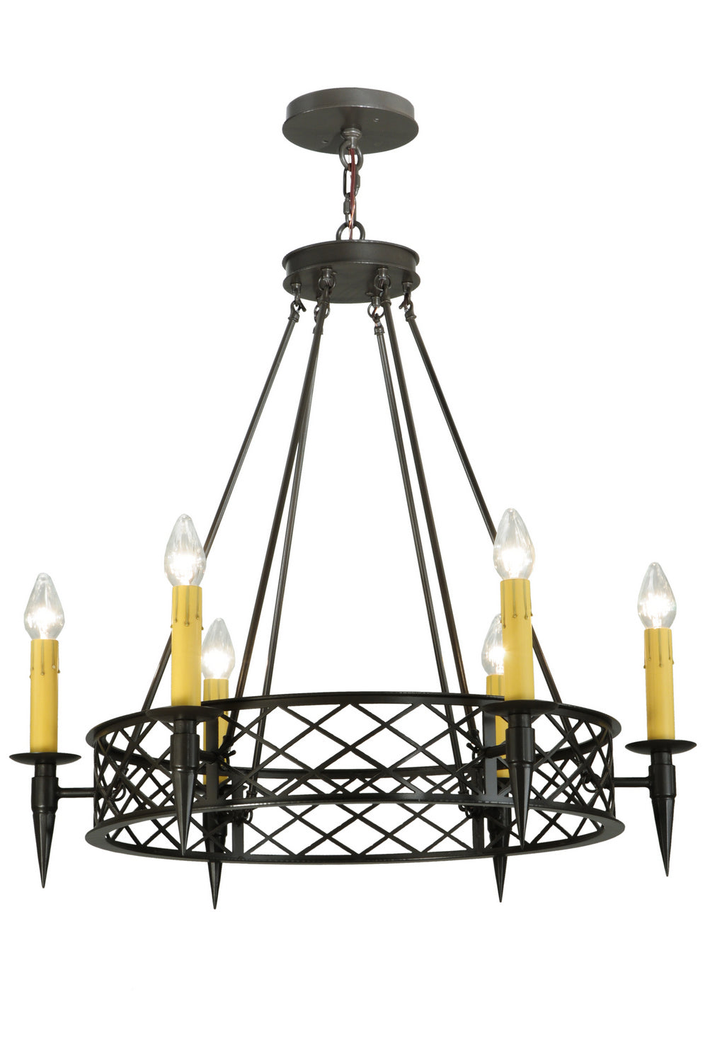 Six Light Chandelier