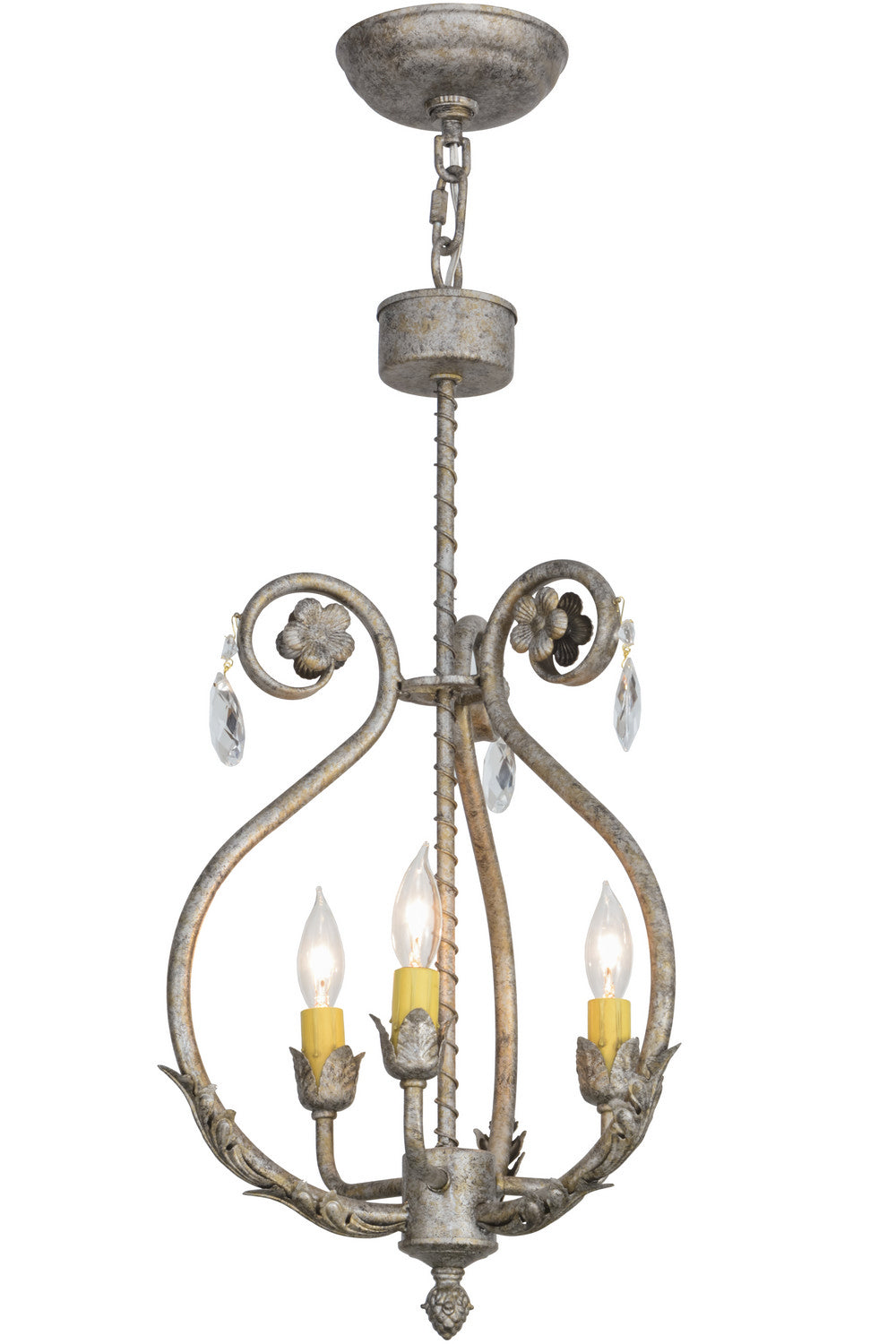 Three Light Chandelier