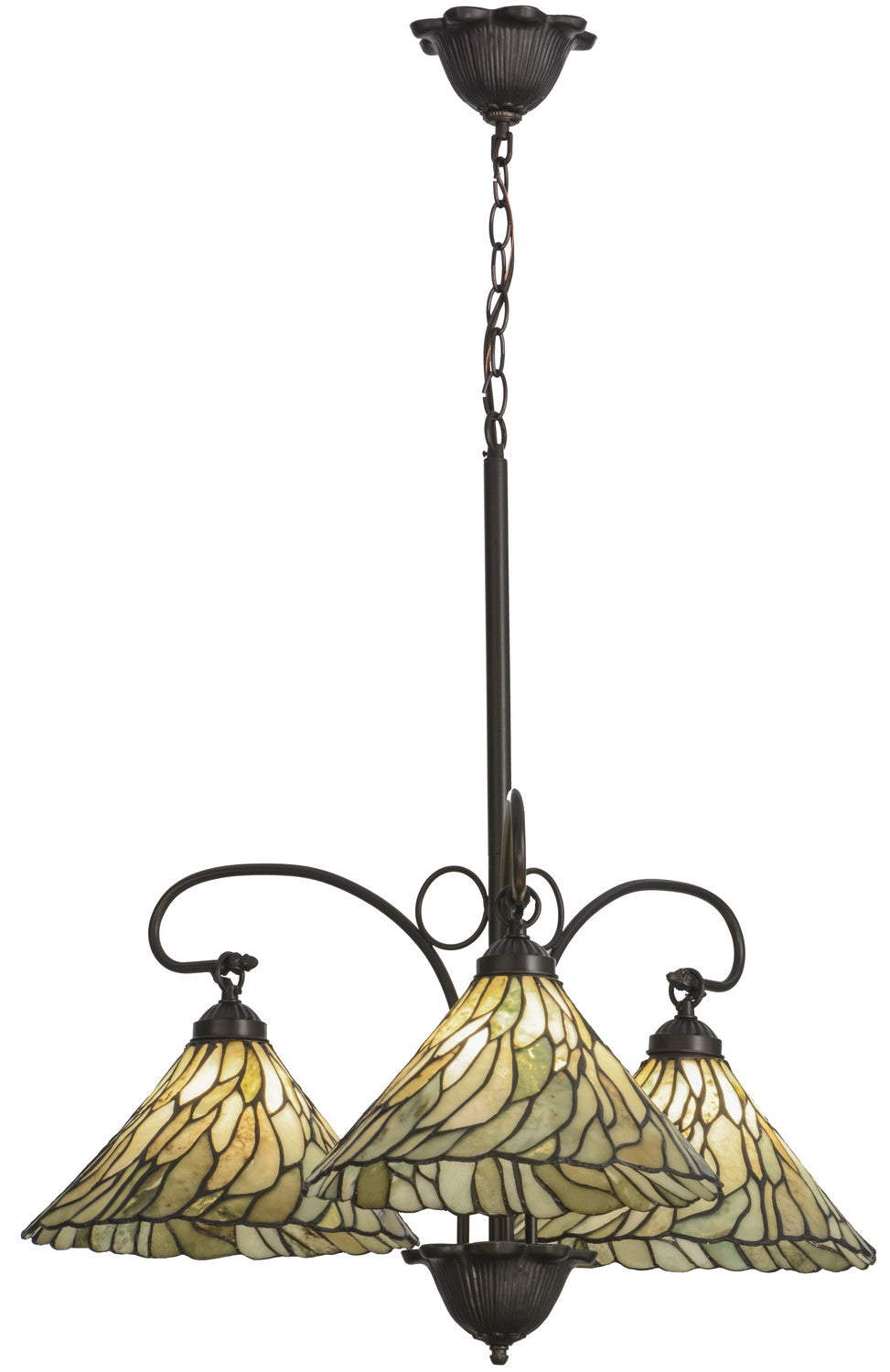 Three Light Chandelier