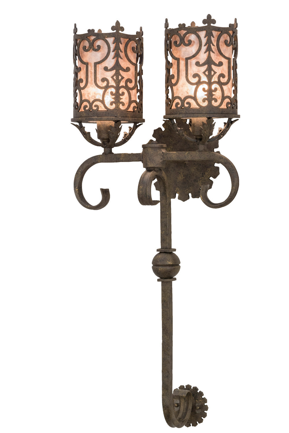 Two Light Wall Sconce