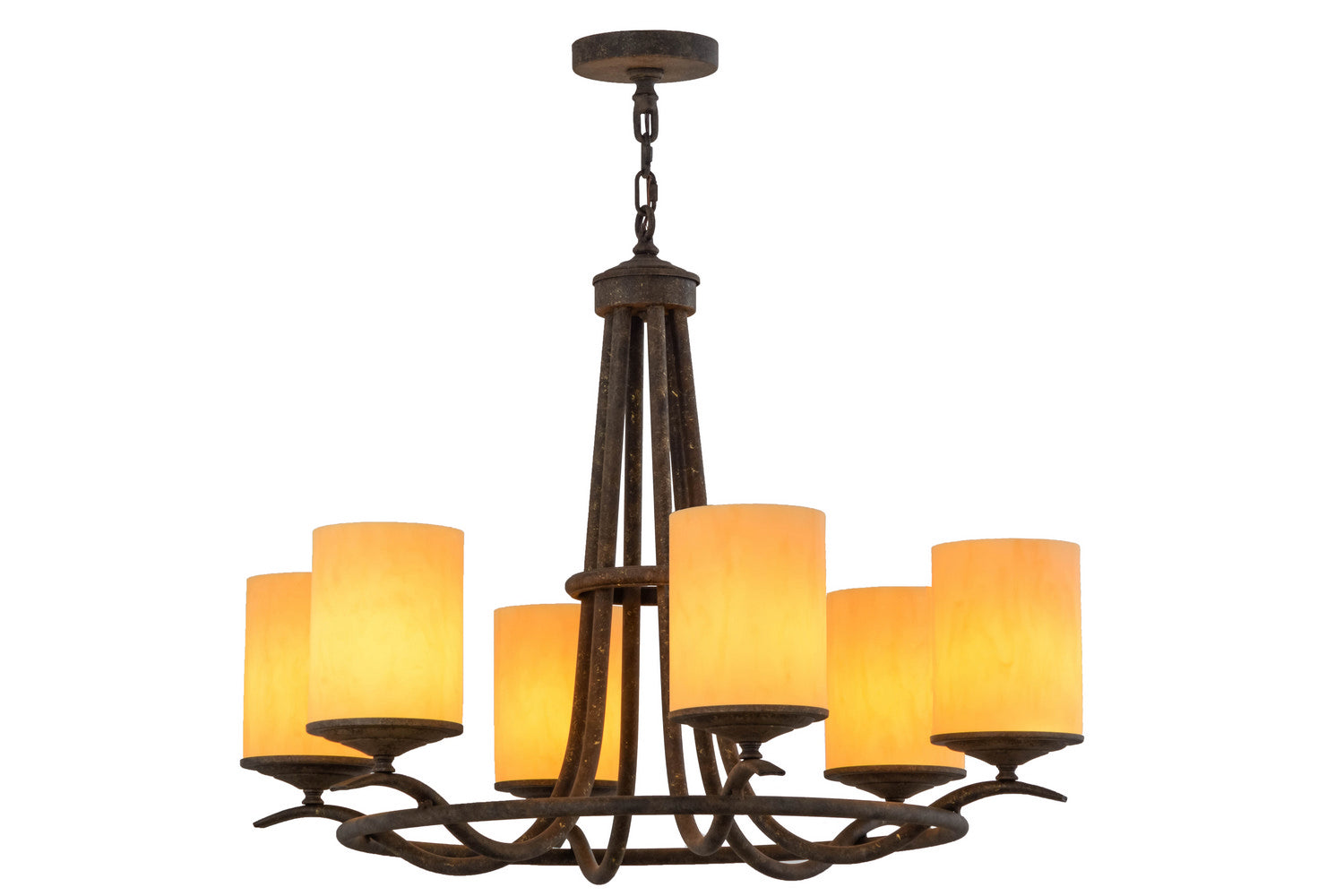 Six Light Chandelier