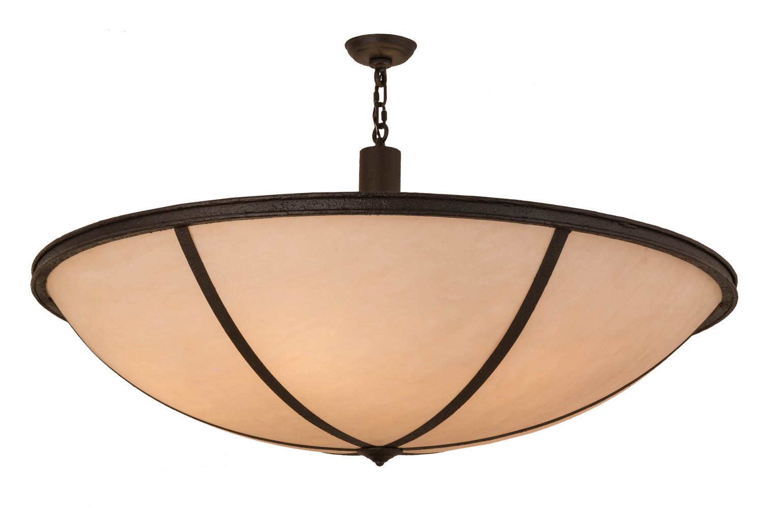 Six Light Inverted Pendant