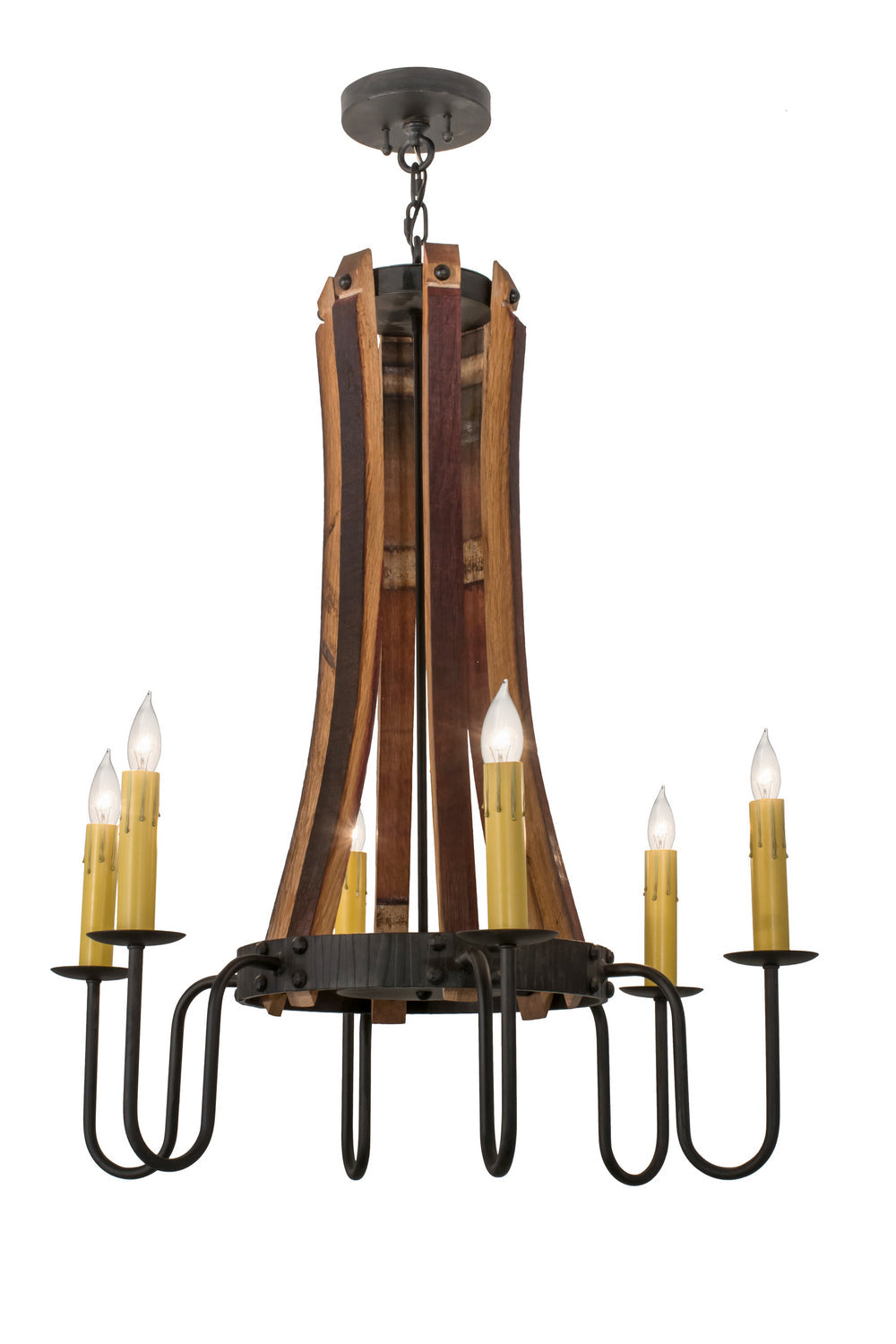 Six Light Chandelier