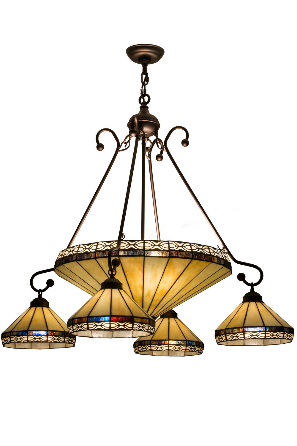 Ten Light Chandelier