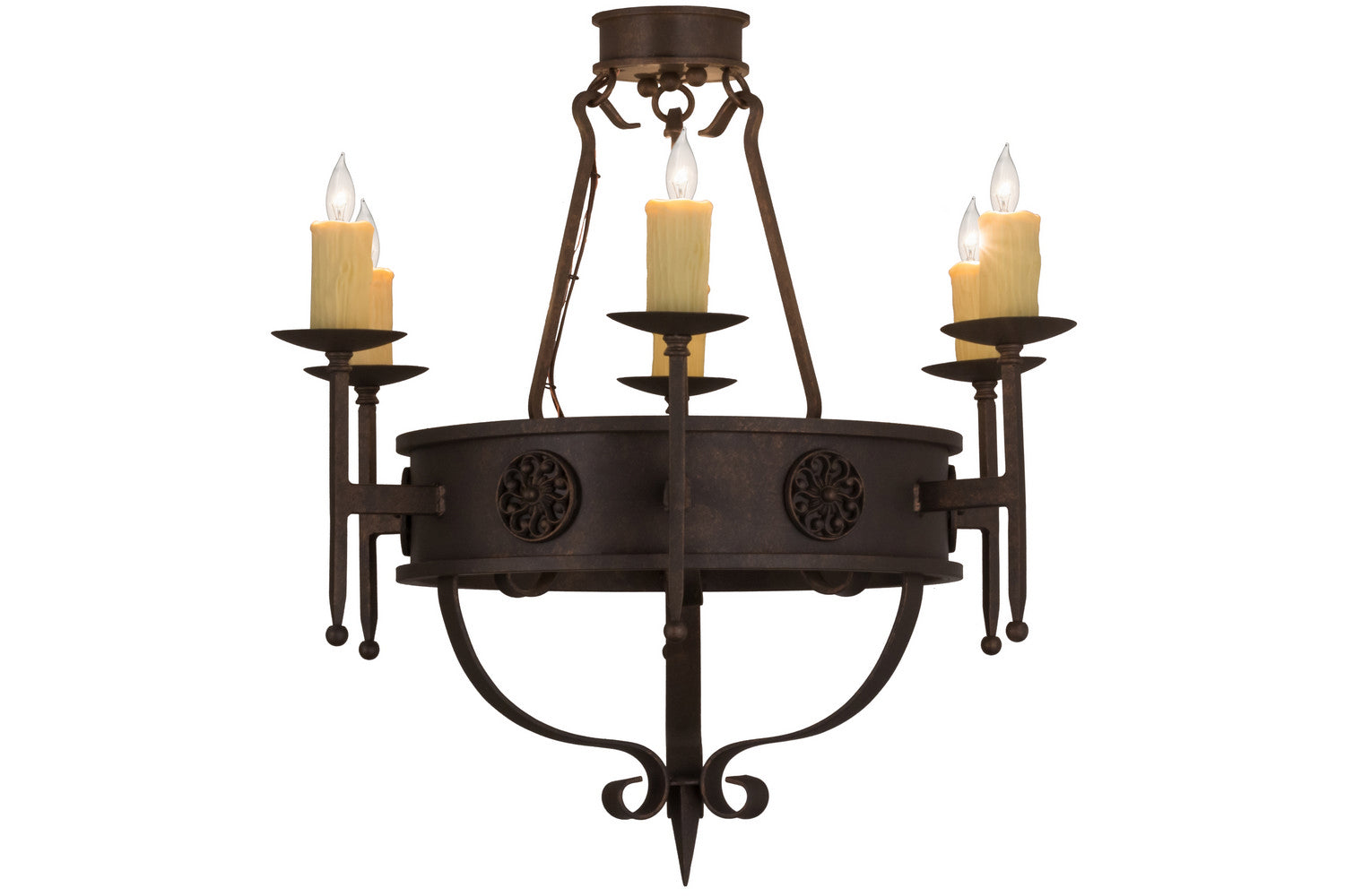 Six Light Chandelier