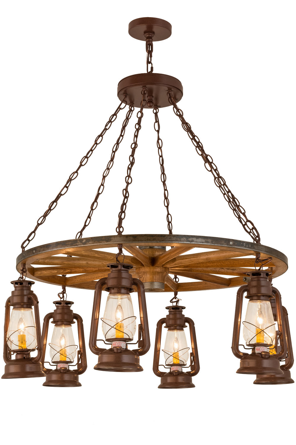 Six Light Chandelier