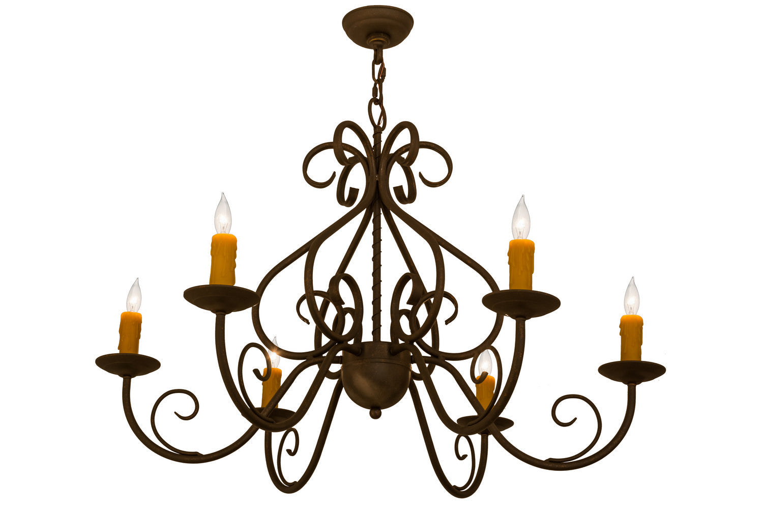 Six Light Chandelier