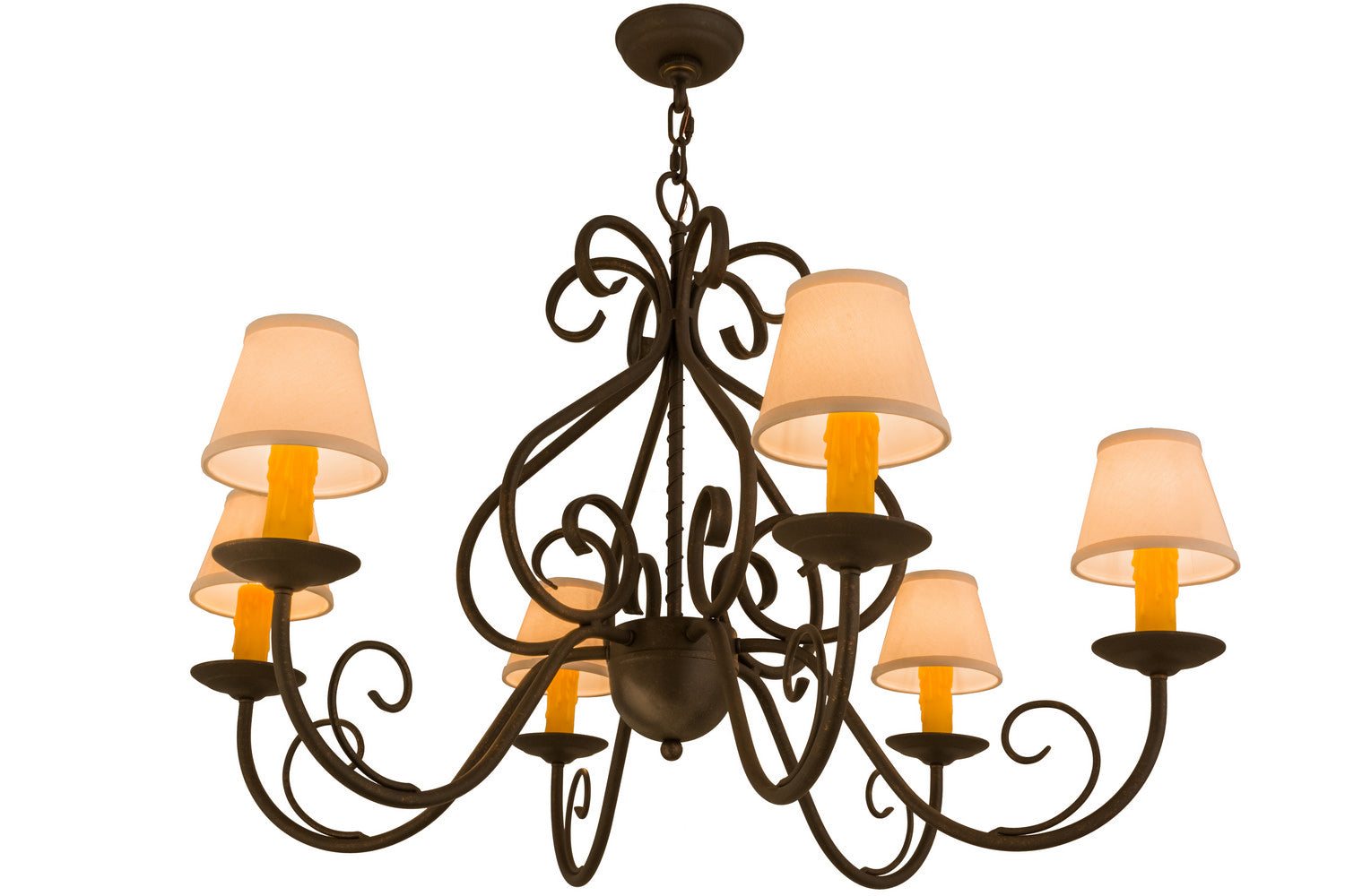 Six Light Chandelier
