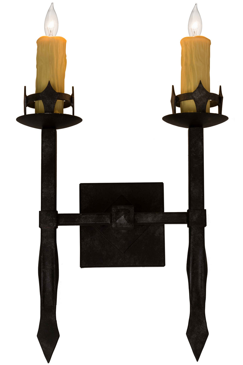 Two Light Wall Sconce