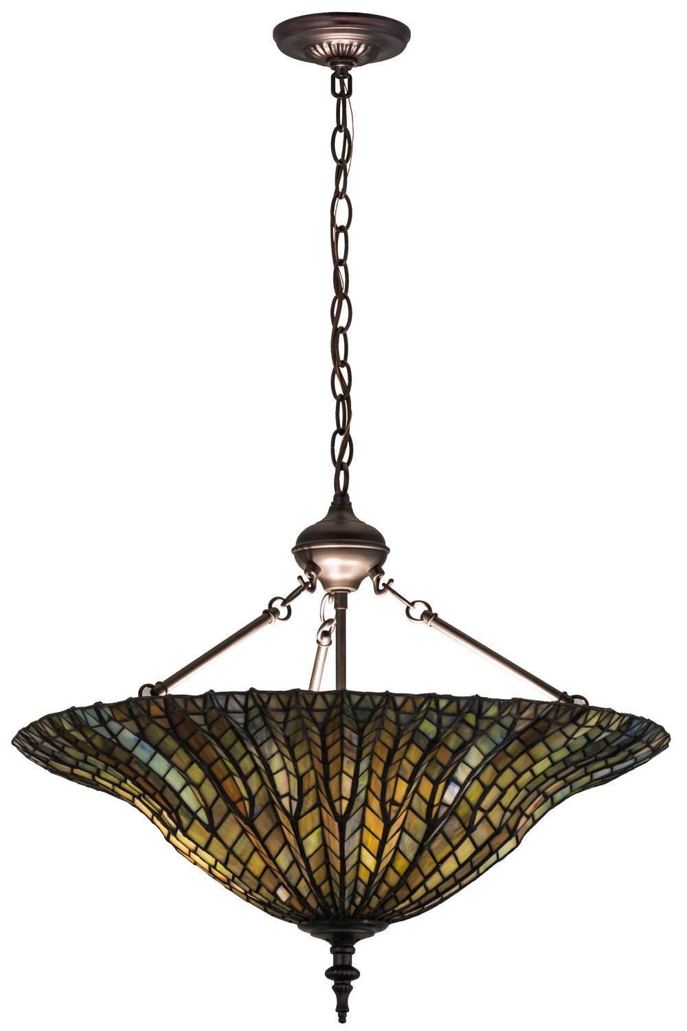 Six Light Inverted Pendant