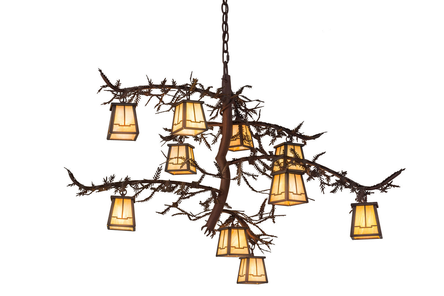 Ten Light Chandelier