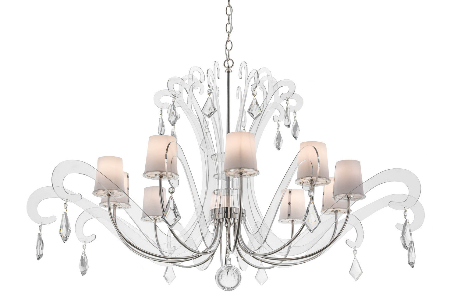 Ten Light Chandelier
