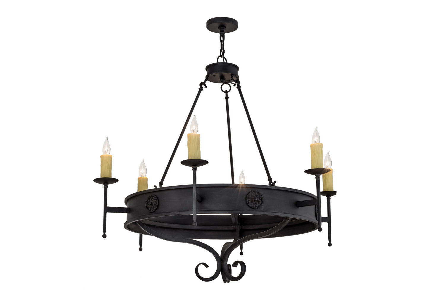 Six Light Chandelier