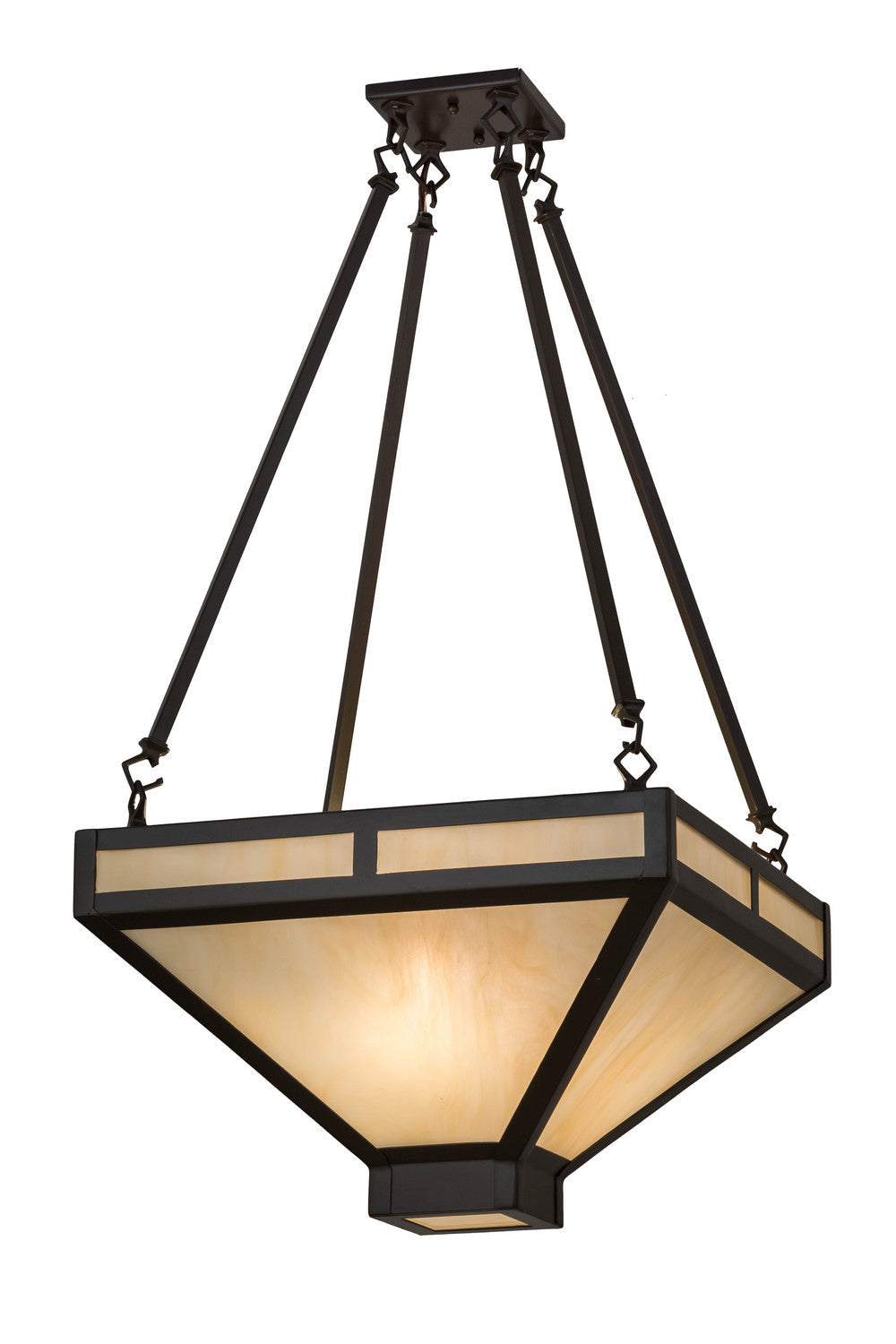 Two Light Inverted Pendant