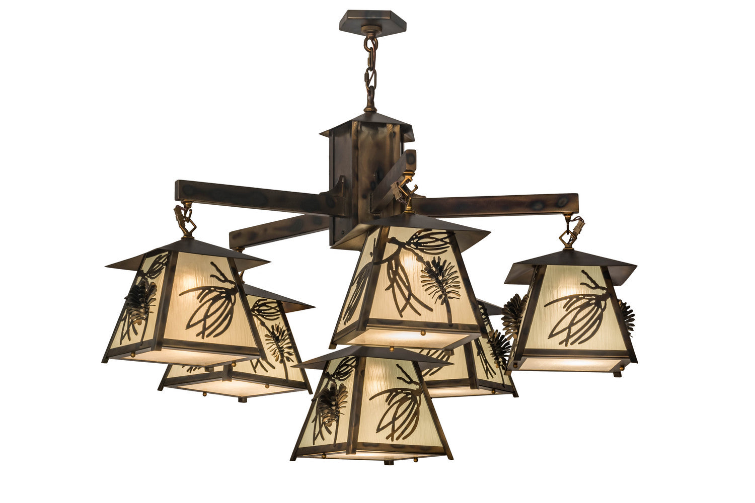 Six Light Chandelier