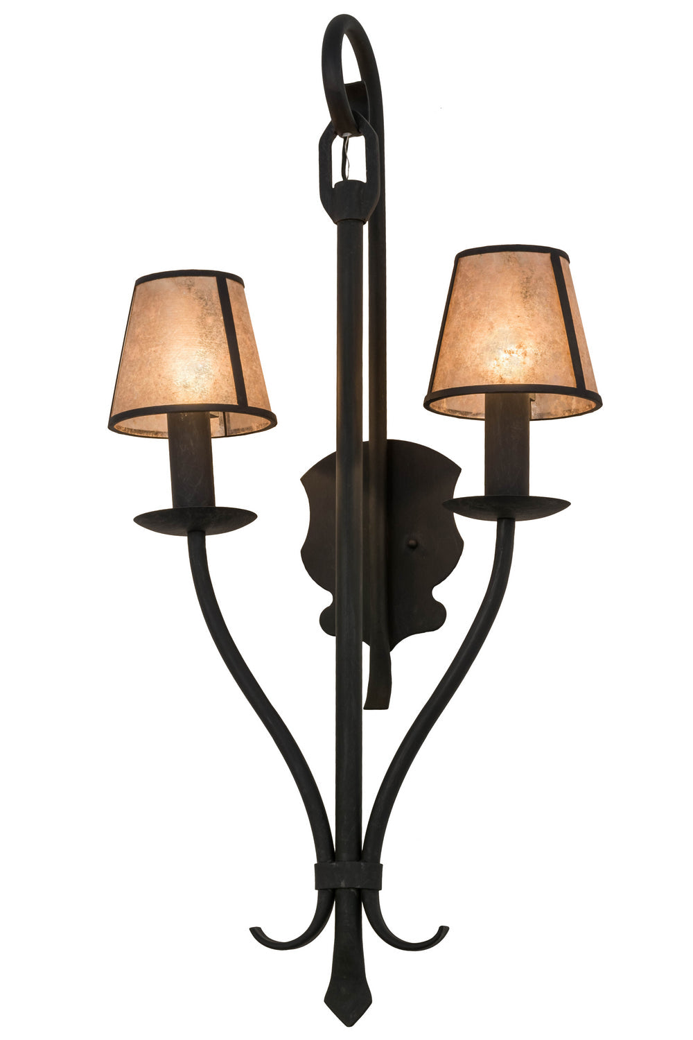 Two Light Wall Sconce
