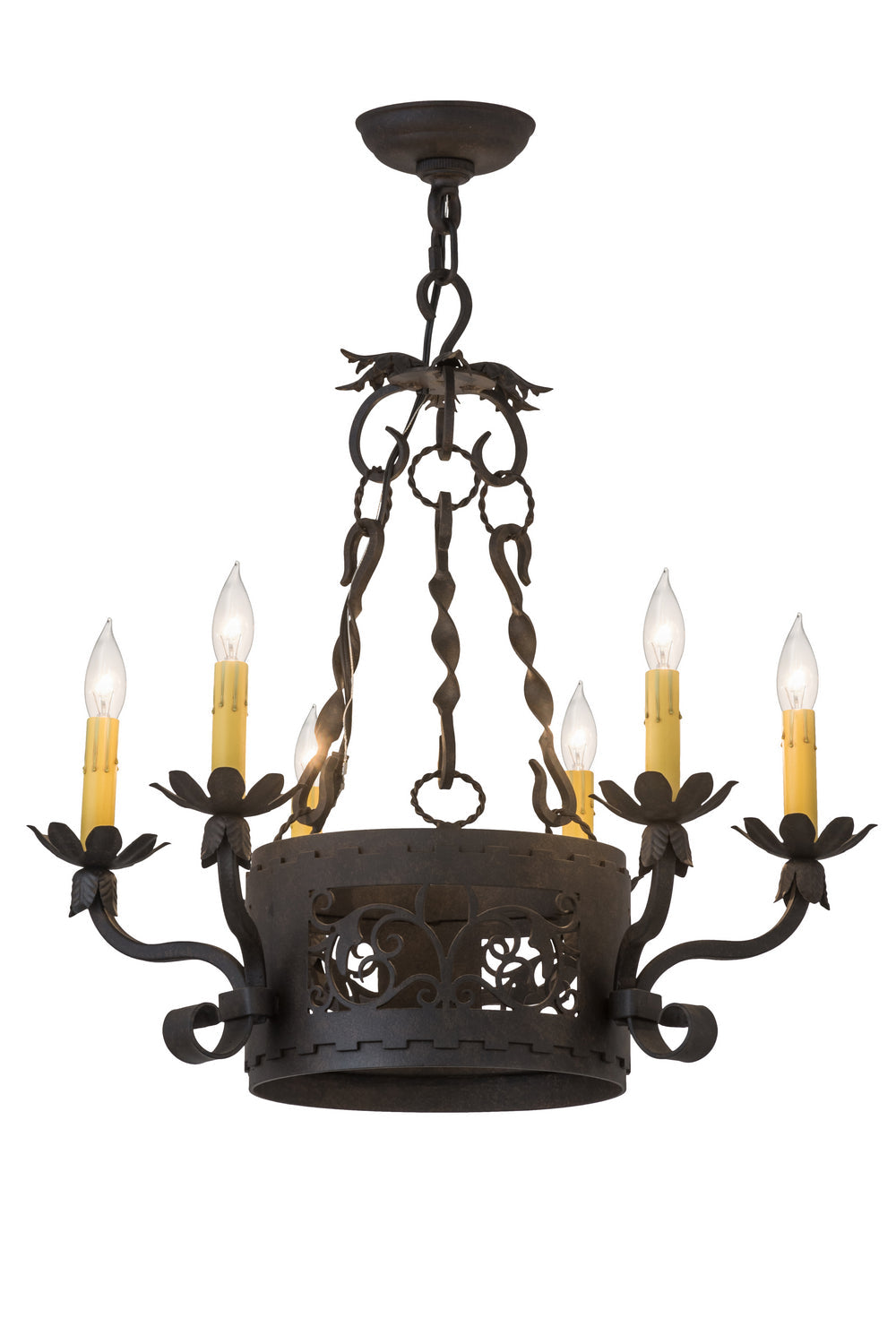 Six Light Chandelier